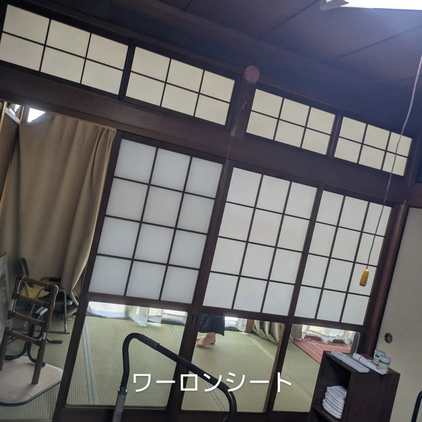 先日畳を表替えさせて頂いたお客様から襖と障子のご用命。